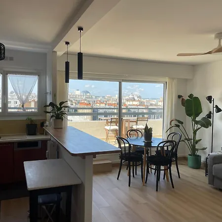 Апартаменты F8 - Terrace Paris's View, Eiffel Tower Area Париж