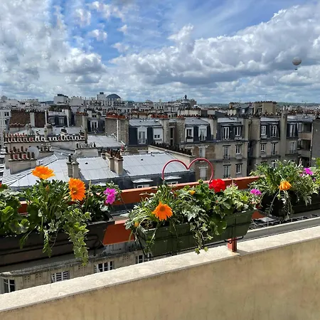Apartmán F8 - Terrace Paris's View, Eiffel Tower Area Paříž