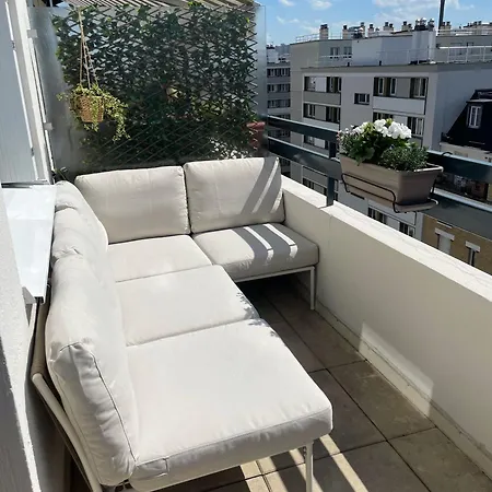 Apartmán F8 - Terrace Paris's View, Eiffel Tower Area Paříž
