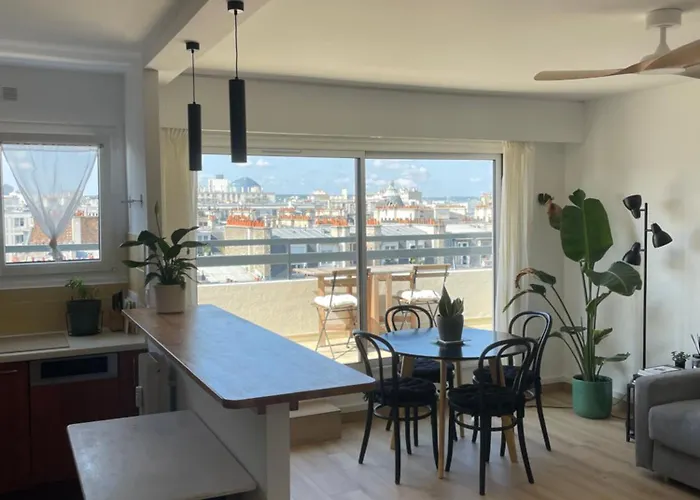 아파트 F8 - Terrace Paris's View, Eiffel Tower Area *